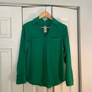 Express green shirt - XS - never been worn